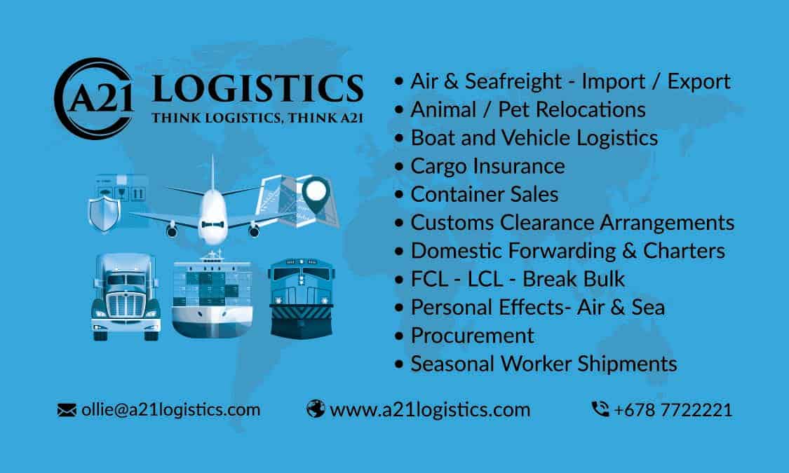 A21 Logistics Vanuatu